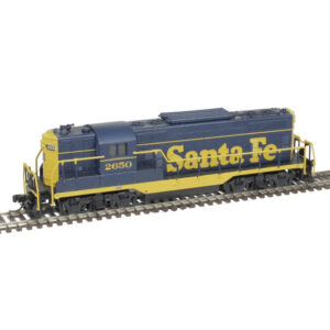 Atlas N GP7 Santa Fe "Pinstripe" w/ Torpedo Tubes & Speaker