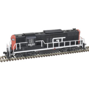 Atlas N GP9 Grand Trunk "Black & Red" w/ Torpedo Tubes, DCC & Sound