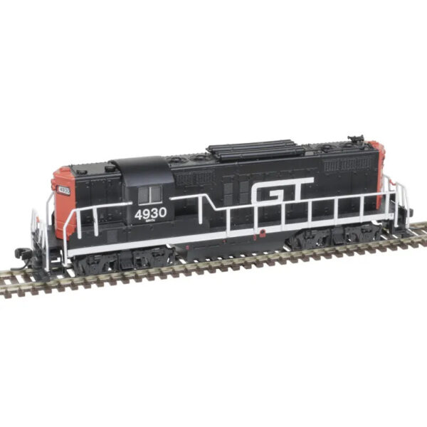 Atlas N GP9 Grand Trunk "Black & Red" w/ Torpedo Tubes, DCC & Sound