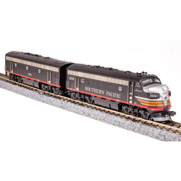 Broadway Limited Paragon 4 N F7A&B Southern Pacific "Black Widow" w/ DCC & Sound