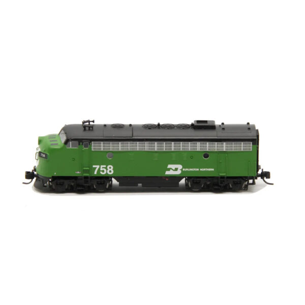Intermountain N F7A Burlington Northern