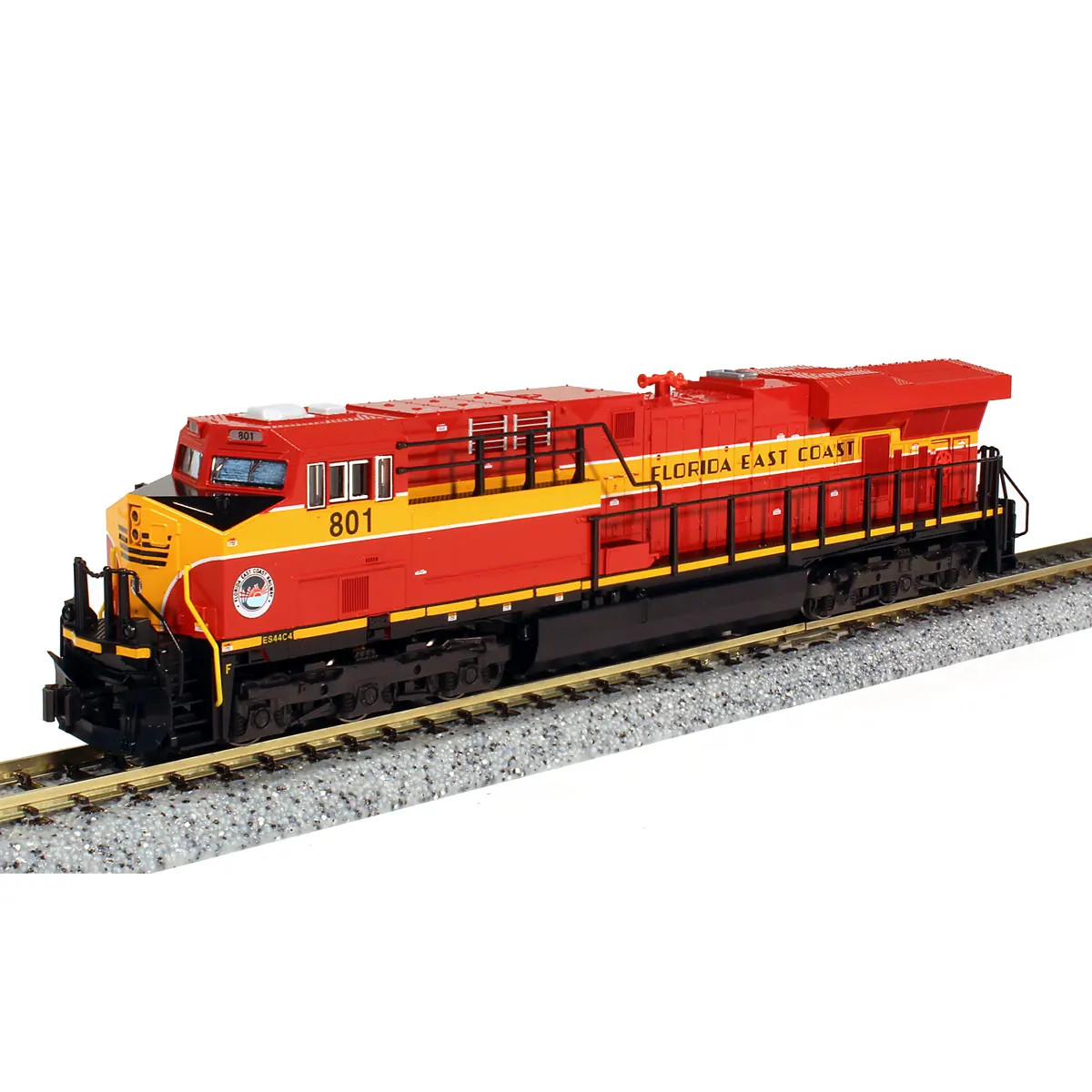 Kato N ES44C4 Florida East Coast w/ DCC & Sound