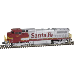 Atlas N B40-8W Santa Fe w/ Ditch Lights & Speaker