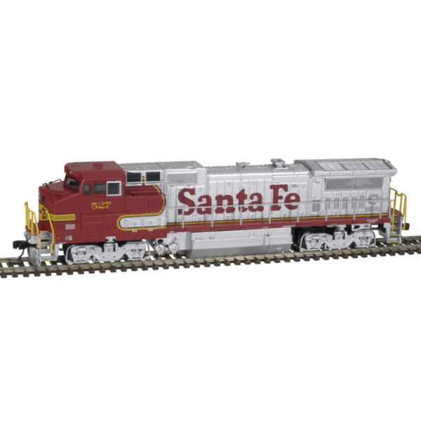 Atlas N B40-8W Santa Fe w/ Ditch Lights & Speaker