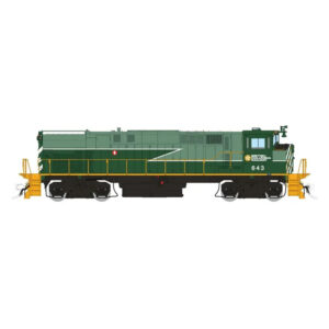 Rapido HO M420 British Columbia Railway "Lightning Stripe" w/ DCC & Sound