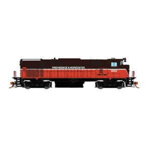 Rapido HO M420 Providence & Worcester "Brown & Red" w/ DCC & Sound