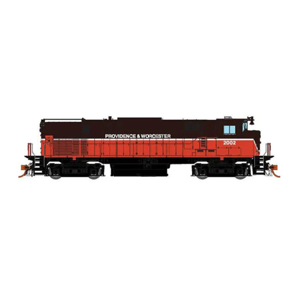 Rapido HO M420 Providence & Worcester "Brown & Red" w/ DCC & Sound