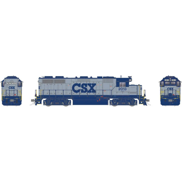 Rapido HO GP38 CSX "Gray & Blue"