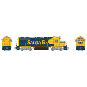 Rapido HO GP38 Santa Fe "Class Lights" w/ DCC & Sound