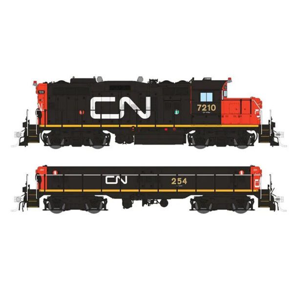 Rapido HO GP9rm & Slug Canadian National "Late"