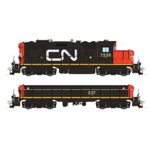Rapido HO GP9rm & Slug Canadian National "Early" w/ DCC & Sound