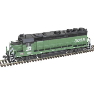 Atlas N GP40-2 Burlington Northern "Flag" w/ DCC & Sound