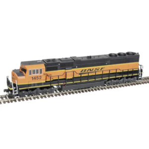 Atlas N SD60M 2 Window BNSF "Wedge" w/ Ditch Lights & Speaker