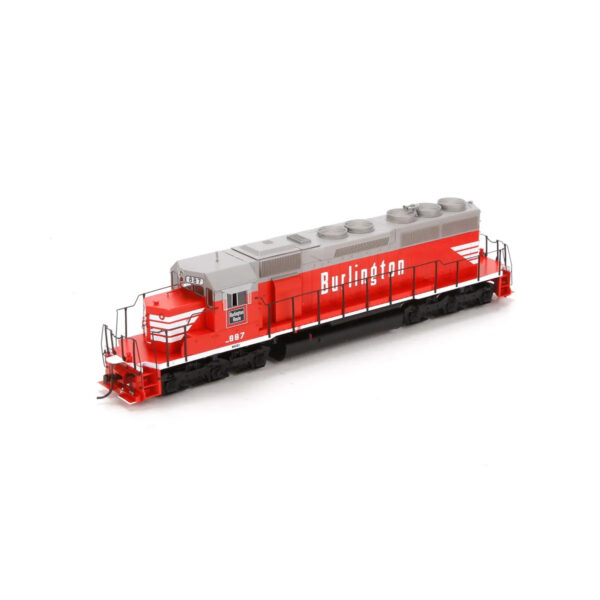 Athearn HO SD40 Chicago Burlington & Qunicy "C&S" w/ DCC & Sound