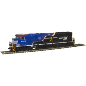 Atlas N SD60E Norfolk Southern "Honoring our Veterans" w/ Ditch Lights & Speaker #6920