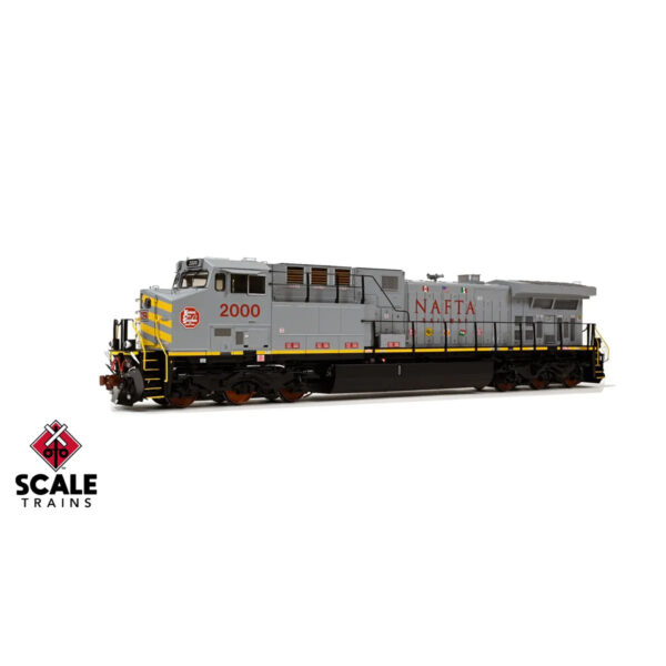 Scale Trains HO Rivet Counter AC4400CW Kansas City Southern "NAFTA" #2000