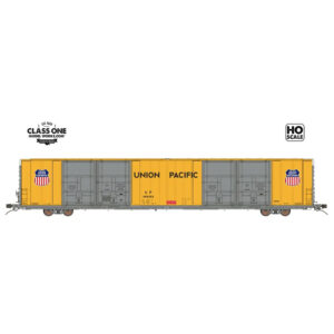 Class One Model Works HO 86' Thrall High Cube Quad Door Box Car Union Pacific "Dual End Shields"