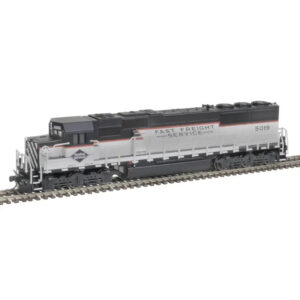 Atlas N SD50 Reading & Northern "Black & Gray" w/ Ditch Lights, DCC, & Sound