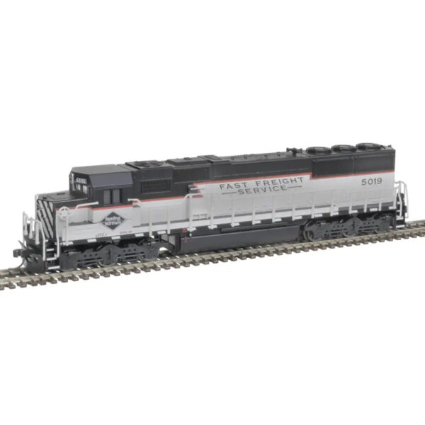 Atlas N SD50 Reading & Northern "Black & Gray" w/ Ditch Lights, DCC, & Sound