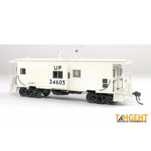 Tangent HO ICC Rock Island Bay Window Caboose Union Pacific "ex Route Rock" w/ Lights