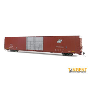 Tangent HO 86' Greenville High Cube Box Car Chicago Northwestern "Delivery 1969 Brown"
