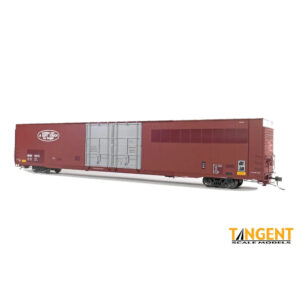 Tangent HO 86' Greenville High Cube Box Car Mississippi Delta "MSDR, ex Rock Island"