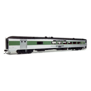Rapido HO PS County Car with Baggage Penn Central w/ Lights