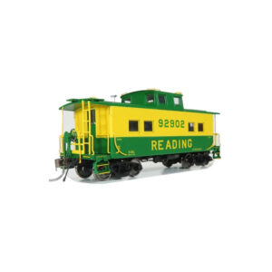 Rapido HO NE-Style Steel Caboose Reading w/ Lights