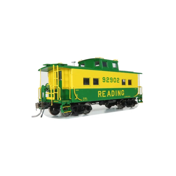 Rapido HO NE-Style Steel Caboose Reading w/ Lights