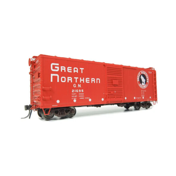 Rapido HO 40' St. Cloud 12 Panel Box Car Great Northern "Vermilion Red"