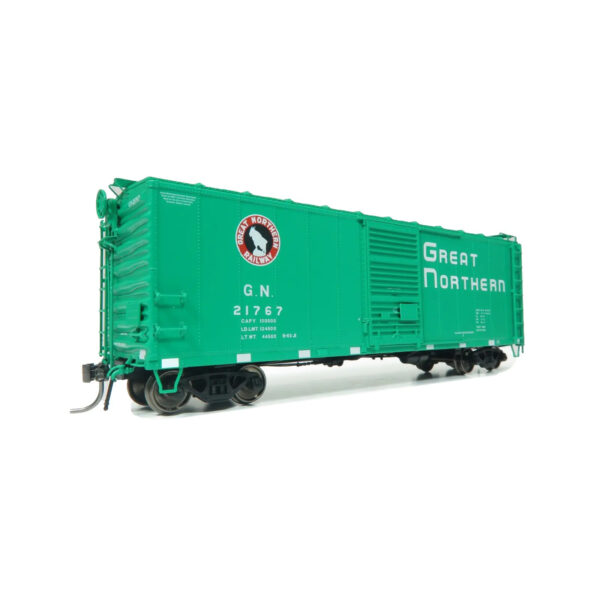 Rapido HO 40' St. Cloud 12 Panel Box Car Great Northern "Glacier Green"