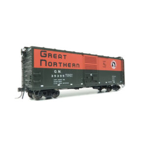Rapido HO 40' St. Cloud 12 Panel Box Car Great Northern "Orange & Green"