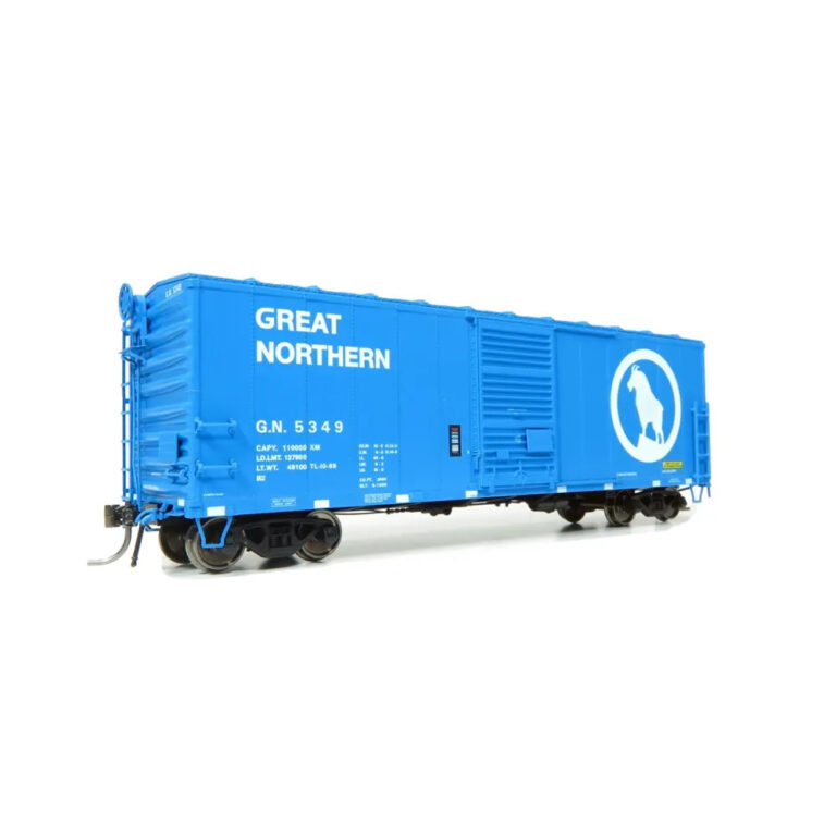 Rapido HO 40' St. Cloud 12 Panel Box Car Great Northern "Big Sky Blue, Late Dreadnaught