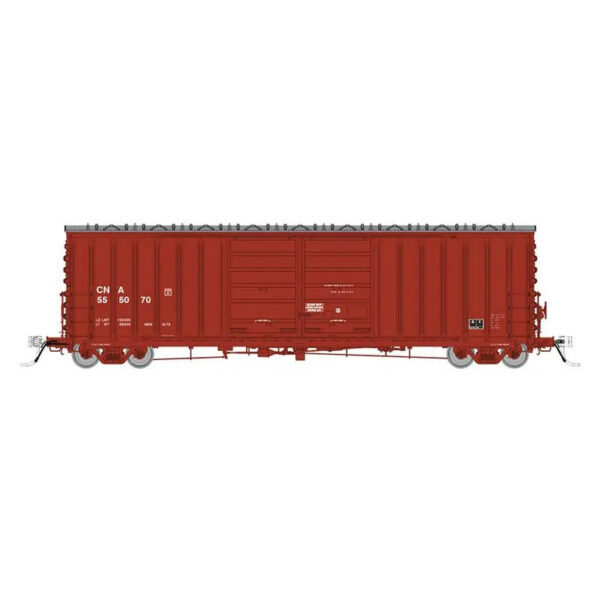 Rapido HO 50' PC&F B-70-69 Box Car Canadian National "Superior Doors"