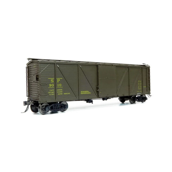 Rapido HO 40' SP B-50-15 Box Car Southern Pacific w/ Viking Roof "As Built, Passenger Scheme"
