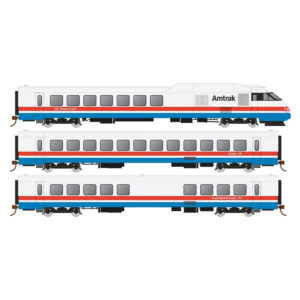 Rapido HO RTL Tubroliner Amtrak "Phase III" w/ DCC & Sound