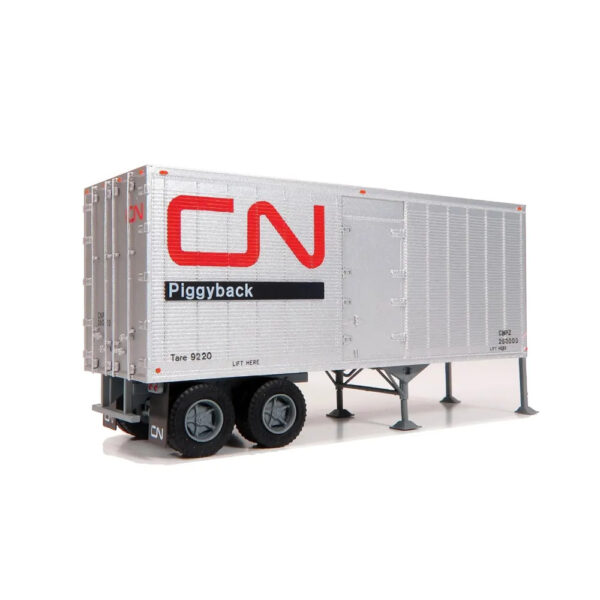 Rapido HO 26' Can-Car Trailer w/ Side Door Canadian National "Piggyback"