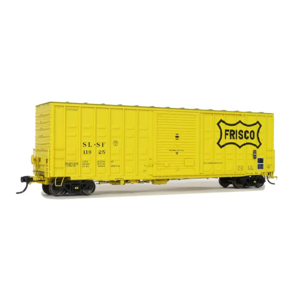 Moloco HO 50' ACF Hi-Cube Waffle Box Car Sliding Door Frisco "Delivery 5-74"