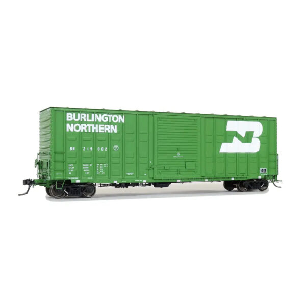 Moloco HO 50' ACF Hi-Cube Waffle Box Car Sliding Door Burlington Northern "Repaint 1983"