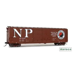 50' NP Brainerd Built Double Door Box Car