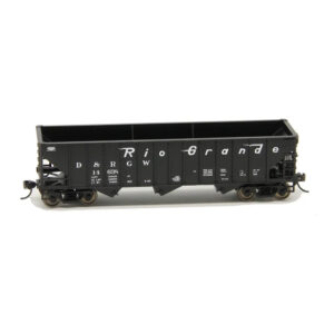 Bowser HO 70 Ton 12 Panel 3 Bay Hopper Denver & Rio Grande "Blt. 6-66"