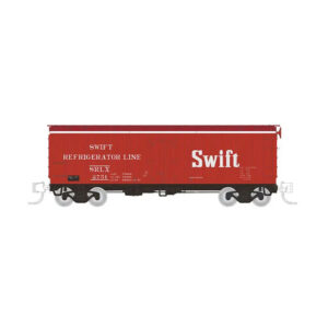 Rapido N General American 37' Meat Reefer Swift "Red"