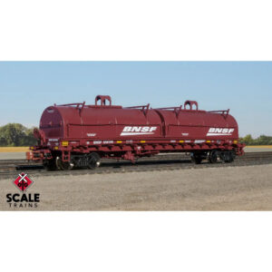 Scale Trains N Rivet Counter Thrall 48' 2-Hood Coil Steel Car BNSF "Wedge"