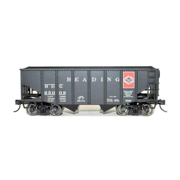 Bowser HO 55 Ton Fishbelly 2 Bay Hopper Reading "Anthracit Class HTr"