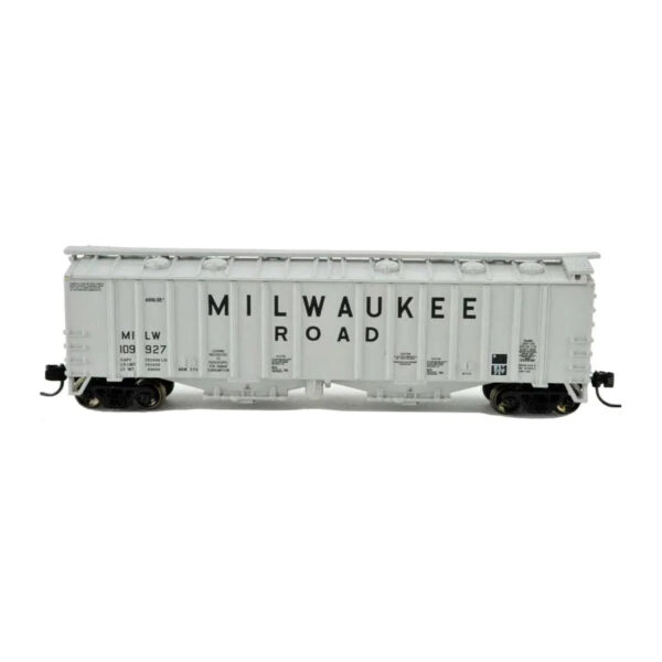 Bowser N Airslide Covered Hopper Milwaukee Road