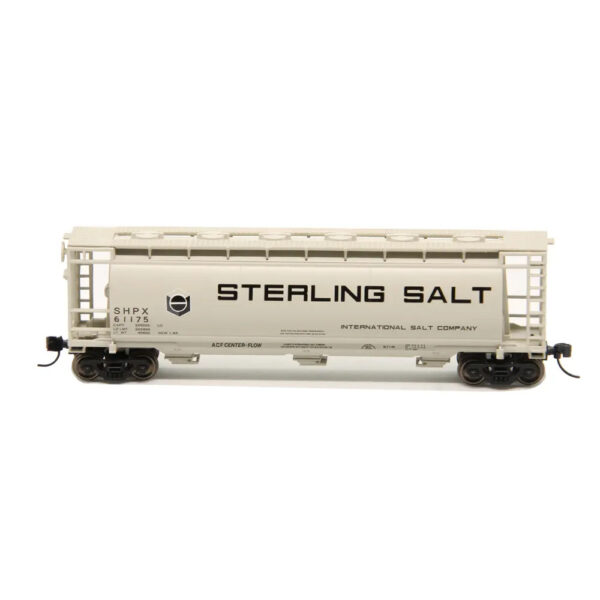 Bowser N 3 Bay Cylindrical Covered Hopper Sterling Salt "SHPX"