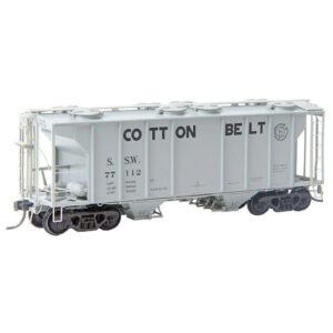 Kadee HO PS-2 2 Bay Covered Hopper Car Cotton Belt