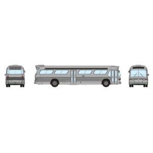 Rapido N New Look Bus - Unlettered "Silver"