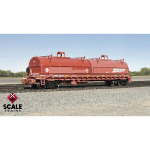 Scale Trains N Rivet Counter Thrall 48' 2-Hood Coil Car BNSF "Mismatched Hoods (BNSF & ATSF)" #534140