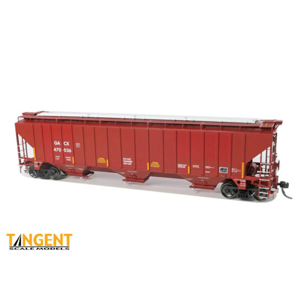 Tangent HO Trinity 4750 Covered Hopper GACX "ex BNSF"